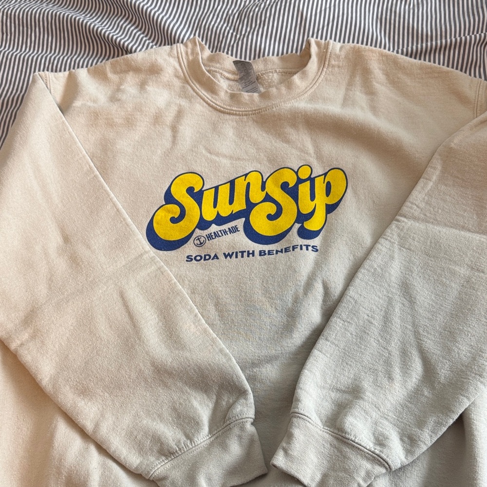 SunSip Cream Sweater